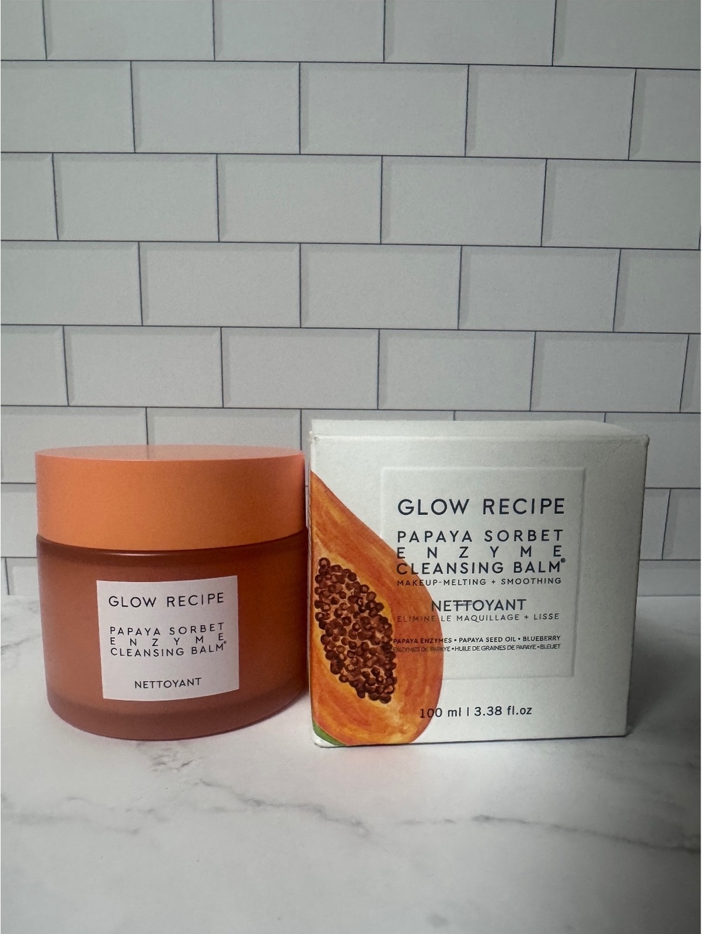 Glow Recipe Papaya Sorbet Enzyme Cleansing Balm